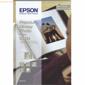Epson Fotopapier 10x15cm 255g/qm Premium Glossy VE=40 Blatt