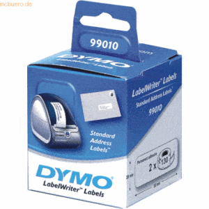 Dymo Etiketten für Dymo LabelWriter 89x28mm VE=130 Stück