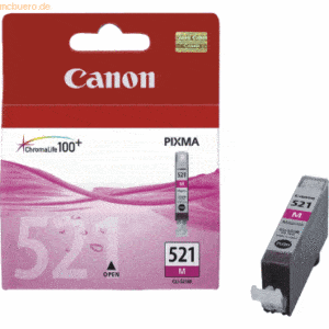Canon Tintenpatrone Canon CLI-521M magenta