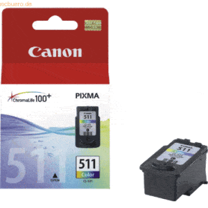 Canon Tintenpatrone Canon CL-511 farbig