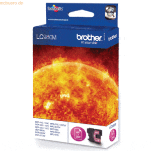 Brother Tintenpatrone Brother LC-980M magenta