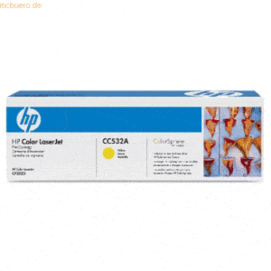 HP Toner HP Color LaserJet CC532A gelb