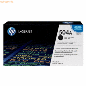 HP Toner HP Color LaserJet CE250A schwarz