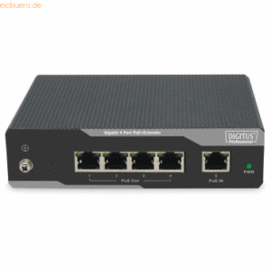 Assmann DIGITUS Gigabit 4 -Port PoE+ Repeater