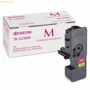 Kyocera Kyocera Toner TK-5230M Magenta (ca. 2.200 Seiten)