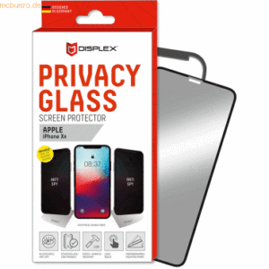 E.V.I. DISPLEX Privacy Glass 3D für Apple iPhone Xr/11