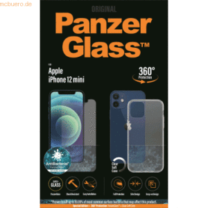 PanzerGlass PanzerGlass 360 Grad Protection f. iPhone 12 Mini Antibakt