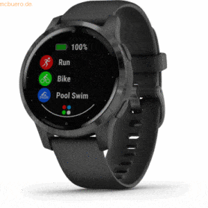 Garmin Garmin vivoactive 4S Schwarz/Schiefergrau