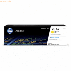 Hewlett Packard HP Toner 207A Gelb (ca. 1.350 Seiten)