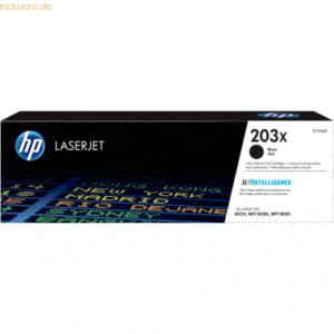 Hewlett Packard HP Toner 203X Schwarz (ca. 3.200 Seiten)