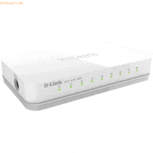 D-Link D-Link GO-SW-8G 8-Port Gigabit Easy Desktop Switch