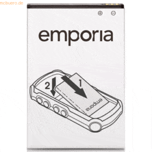 emporia emporiaAK-V33i Ersatzakku