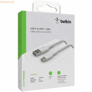 Belkin Belkin USB-C/USB-A Kabel ummantelt