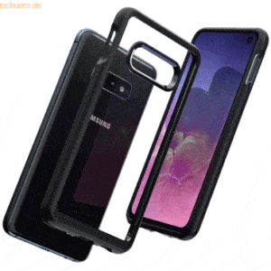 Beafon felixx Hybrid Case schwarz/transparent für Samsung Galaxy S10e