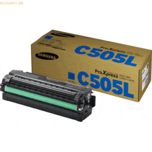 Hewlett Packard HP Samsung Toner CLT-C505L cyan (ca. 3.500 Seiten)