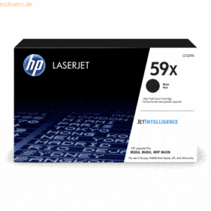 Hewlett Packard HP Toner 59X Schwarz (ca. 10.000 Seiten)