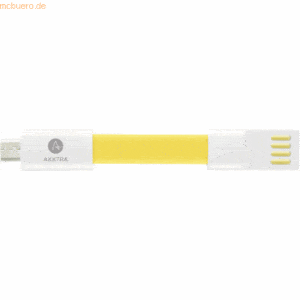 emporia 25er-Pack AXXTRA Daten- +Ladekabel Micro-USB (gelb)