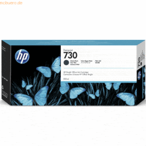Hewlett Packard HP Tintenpatrone Nr. 730 Matt Schwarz 300ml
