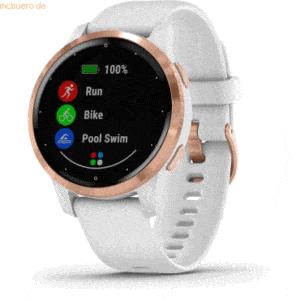 Garmin Garmin vivoactive 4S Weiss/Rosegold