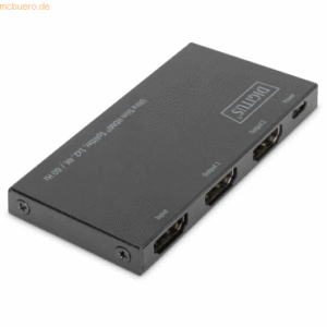Assmann DIGITUS Ultra Slim HDMI Splitter 1x2 4K/60Hz Micro USB Power