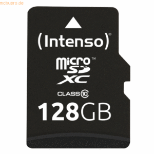Intenso International Intenso 128GB microSDXC Class 10 + SD-Adapter