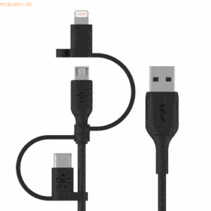 Belkin Belkin BOOST CHARGE Universal Ladekabel 1m schwarz