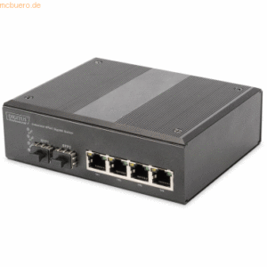 Assmann DIGITUS DN-651106 Industr. 4-Port Gigabit Switch 2xSFP UPlink