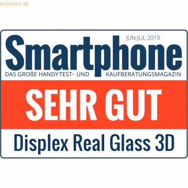 E.V.I. DISPLEX Real Glass 3D für Apple iPhone 11 Pro Max