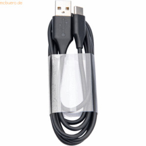 GN Audio Germany JABRA Evolve2 USB Cable USB-A / USB-C black 1