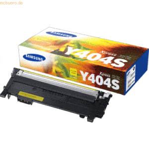 Hewlett Packard HP Samsung Toner CLT-Y404S gelb (ca. 1000 Seiten)