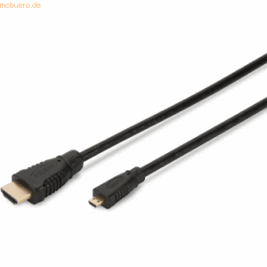 Assmann DIGITUS HDMI Anschlusskabel TypD-A St/St 1.0m Ultra HD schwarz