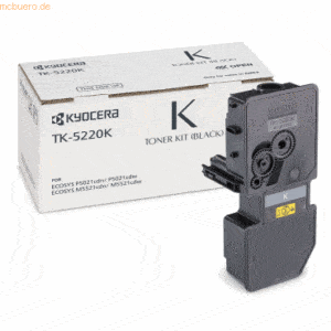 Kyocera Kyocera Toner TK-5220K Schwarz (ca. 1.200 Seiten)