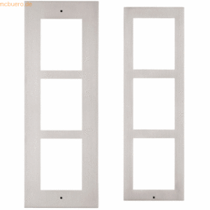 2N Telecommunications Frontblende Aufputzmontage für 3 Module (Verso)