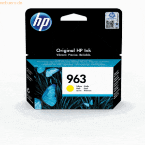 Hewlett Packard HP Tintenpatrone Nr. 963 3JA25AE Gelb (ca. 700 Seiten)