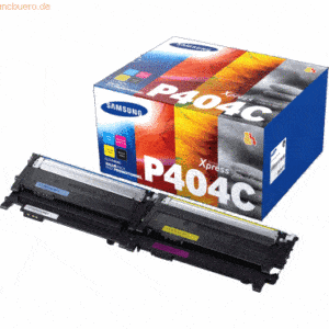 Hewlett Packard HP Samsung Toner Rainbow Kit CLT-P404C (BK/C/M/Y) (ca.