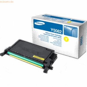 Hewlett Packard HP Samsung Toner CLT-Y5082S gelb (ca. 2.000 Seiten)