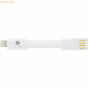 emporia 25er-Pack AXXTRA Daten- +Ladekabel Lightning (kein MFI) (weiß)