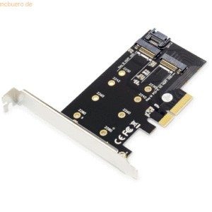 Assmann DIGITUS M.2 NGFF / NVMe SSD PCI Express 3.0 (x4) Add-On Karte
