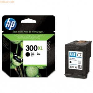 Hewlett Packard HP Tintenpatrone Nr. 300XL CC641EE Schwarz (ca. 600 Se