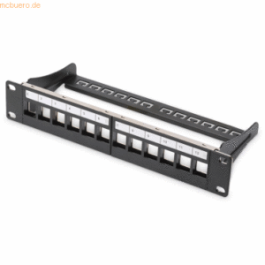 Assmann DIGITUS 1HE 10- Modular Patch Panel geschirmt 12-Port Blank