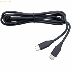 GN Audio Germany JABRA Evolve2 USB Cable USB-C / USB-C black 1