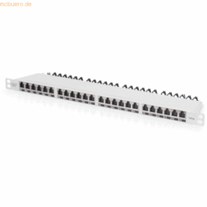 Assmann DIGITUS 0.5HE CAT 6A EA PatchPanel geschirmt 24-Port RJ45 8P8C