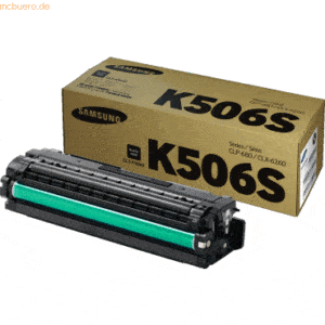 Hewlett Packard HP Samsung Toner CLT-K506S schwarz (ca. 2000 S.) Polym