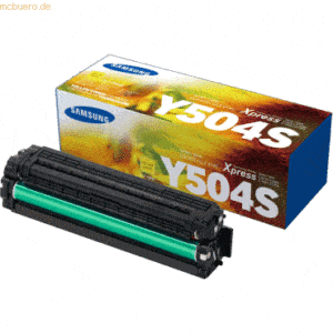 Hewlett Packard HP Samsung Toner CLT-Y504S gelb (ca. 1.800 S.) Polymer