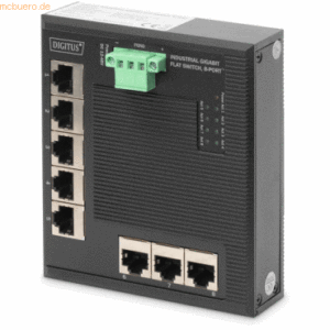 Assmann DIGITUS Industrie Gigabit Flat Switch