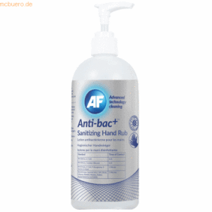 AF Handdesinfektions-Gel Anti-bac+ Pumpflasche 500ml