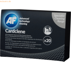 AF Reinigungskarte Cardclene Chip vorgetränkt VE=20 Stück (einzeln ver