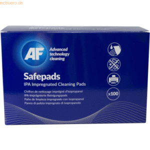 AF Reinigungspads Safepads vorgetränkt VE=100 Stück