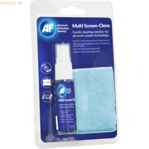 AF Bildschirmreinigungslösung Multi-Screen Clene Pumpspray 25ml + Tuch