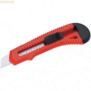 10 x Alco Profi-Cutter Stahl Kunststoff 18mm rot